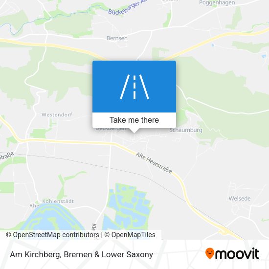 Am Kirchberg map