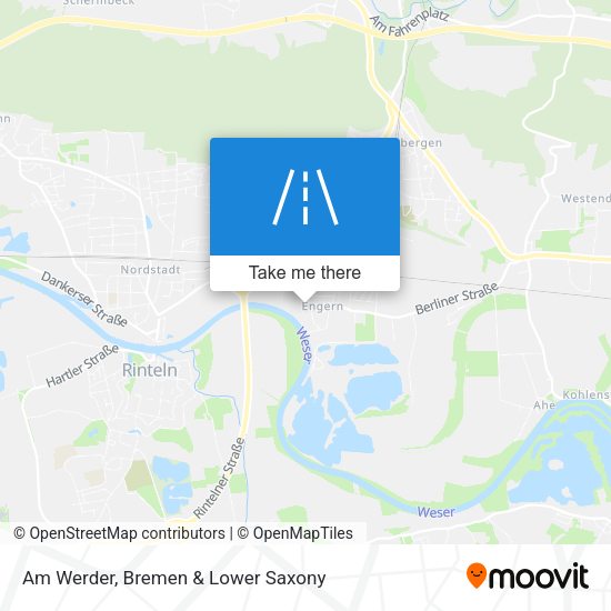 Am Werder map