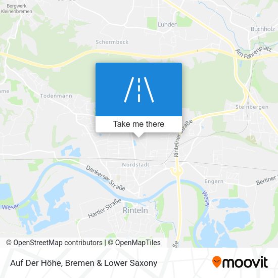 Auf Der Höhe map