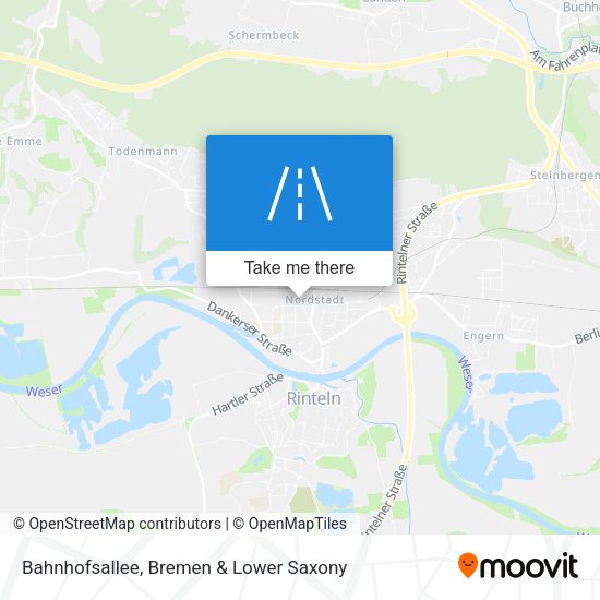 Bahnhofsallee map