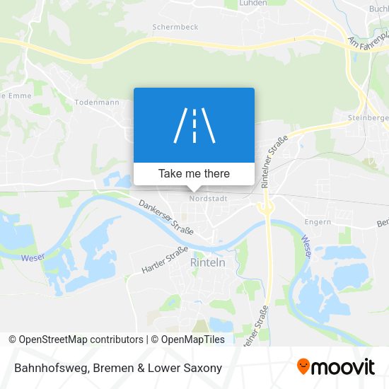Bahnhofsweg map