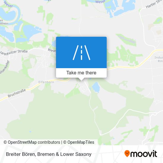 Breiter Bören map
