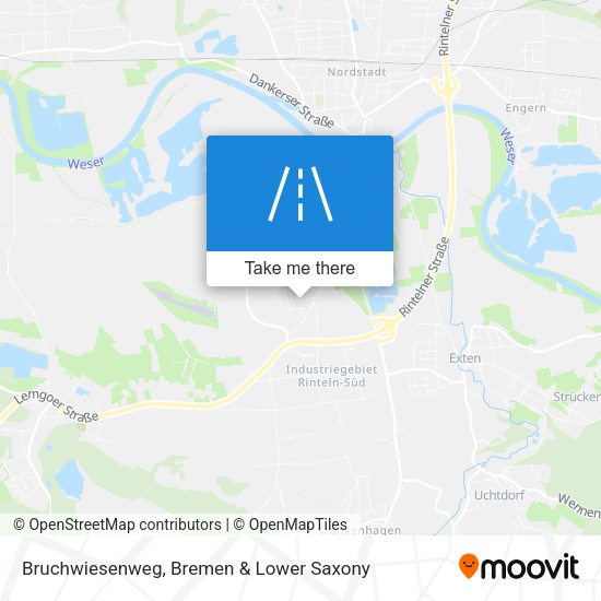 Bruchwiesenweg map