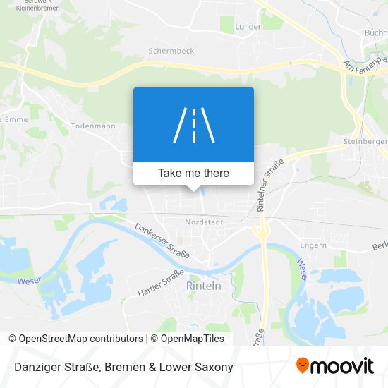 Danziger Straße map