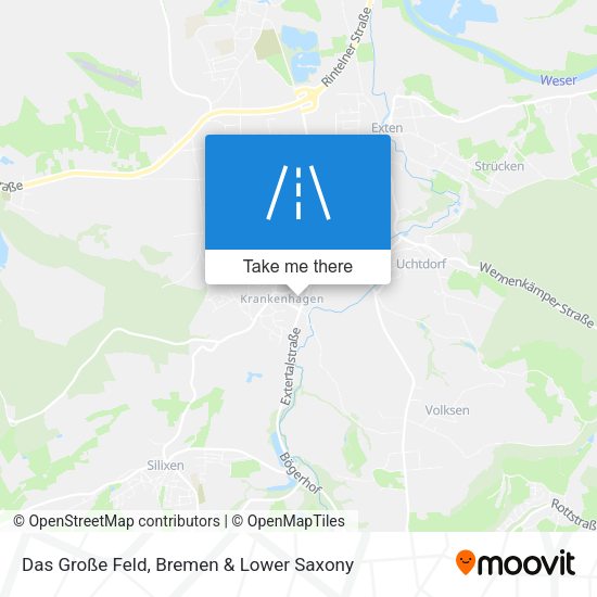 Das Große Feld map