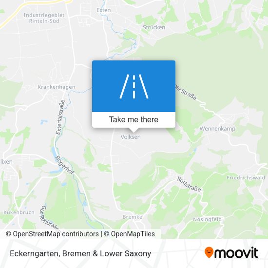Eckerngarten map