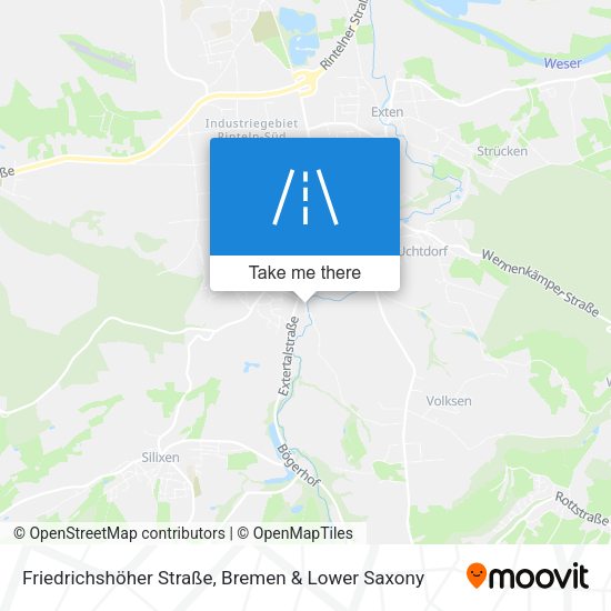 Friedrichshöher Straße map