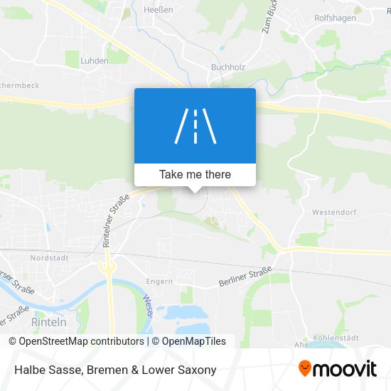 Halbe Sasse map