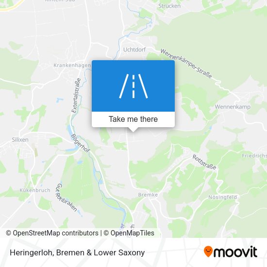 Heringerloh map