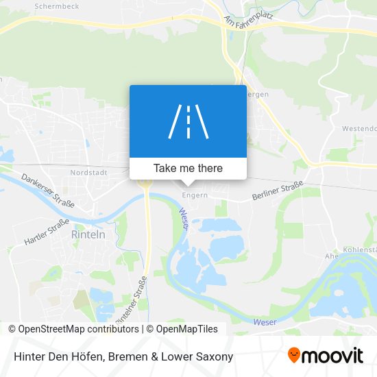 Hinter Den Höfen map
