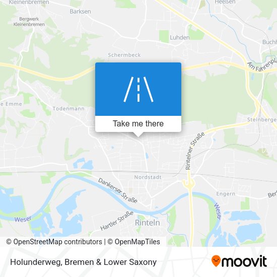 Holunderweg map