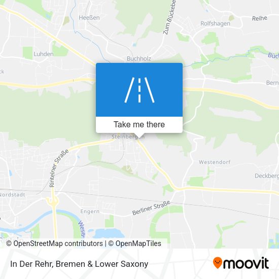 In Der Rehr map