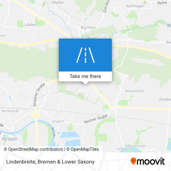 Lindenbreite map