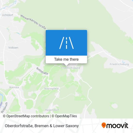 Oberdorfstraße map