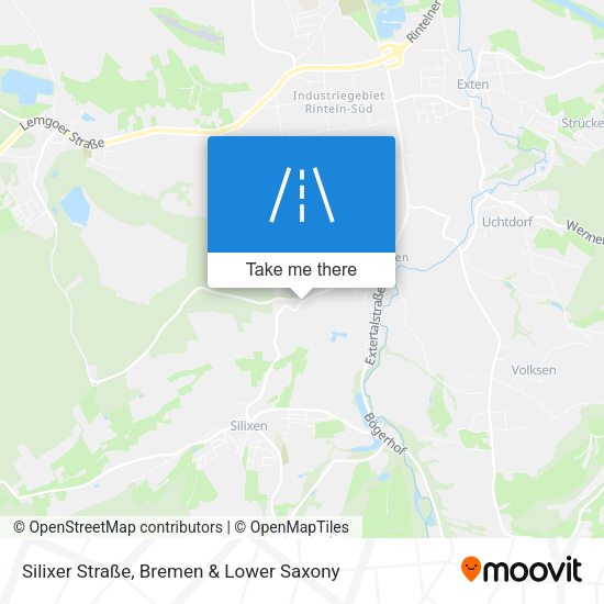 Silixer Straße map