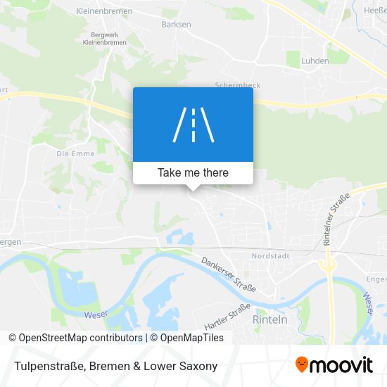 Tulpenstraße map