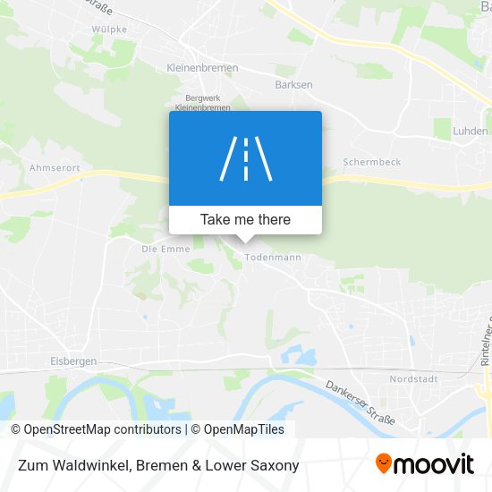 Zum Waldwinkel map