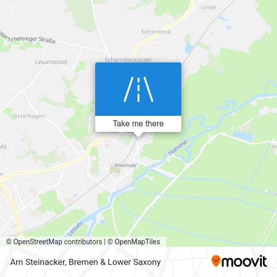 Am Steinacker map
