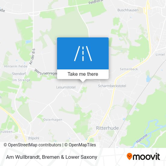Am Wullbrandt map