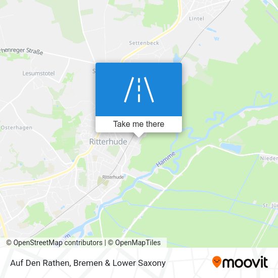Auf Den Rathen map