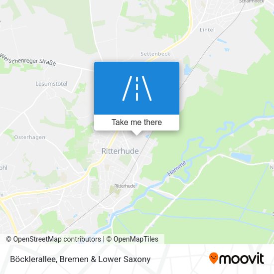 Böcklerallee map