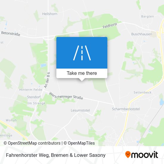 Fahrenhorster Weg map