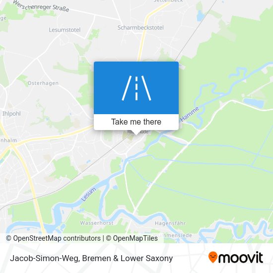 Jacob-Simon-Weg map