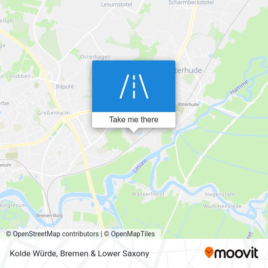 Kolde Würde map