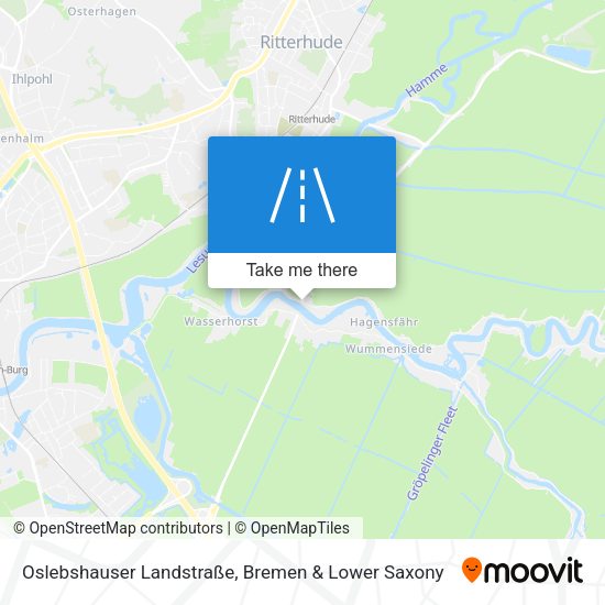 Oslebshauser Landstraße map
