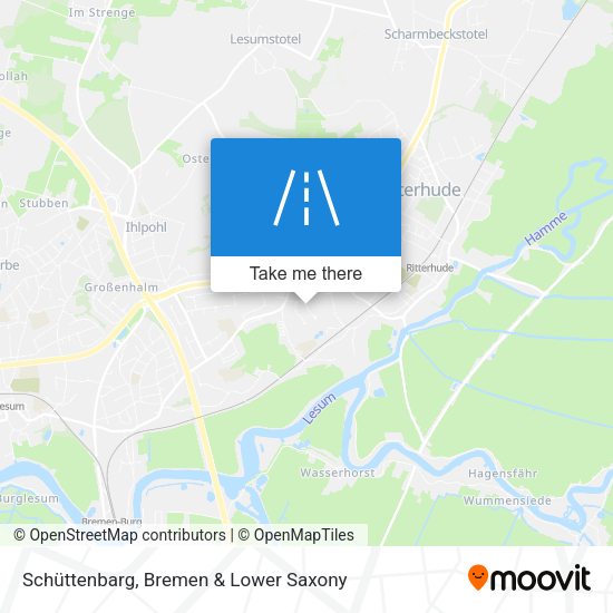 Schüttenbarg map