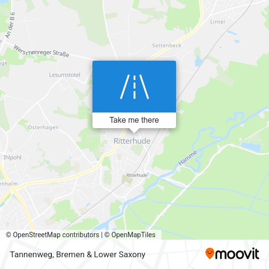 Tannenweg map