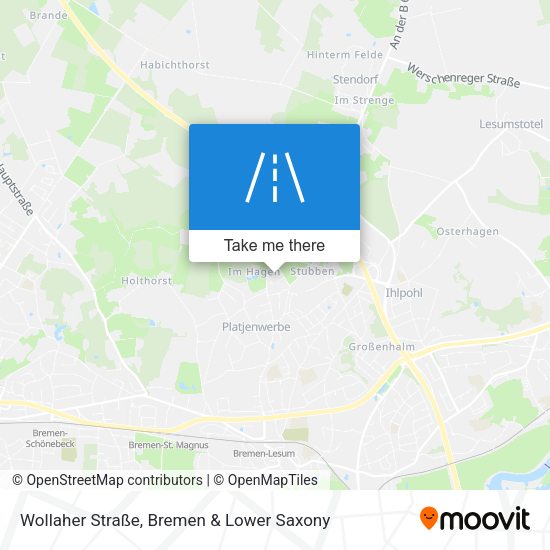Wollaher Straße map