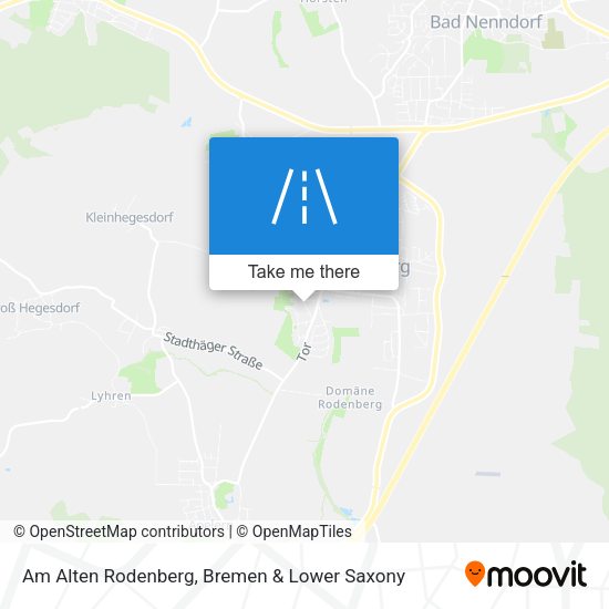 Am Alten Rodenberg map