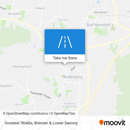 Goslarer Straße map