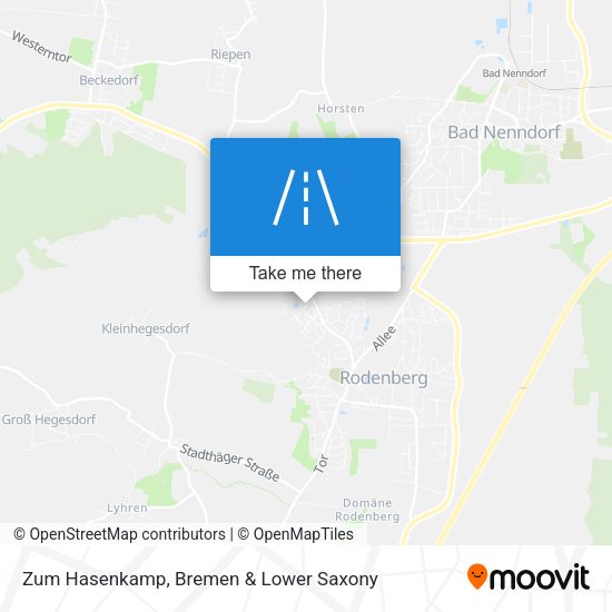 Zum Hasenkamp map