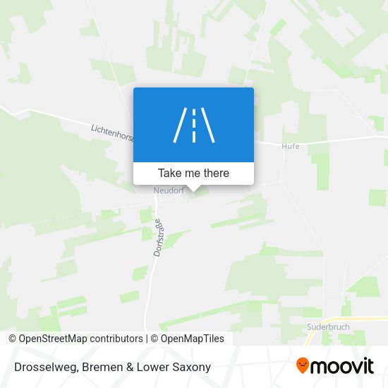 Drosselweg map