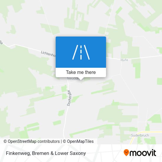Finkenweg map