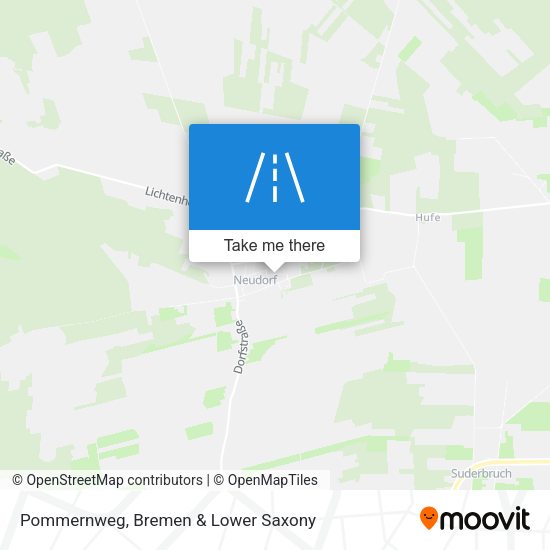 Pommernweg map
