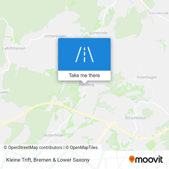 Kleine Trift map