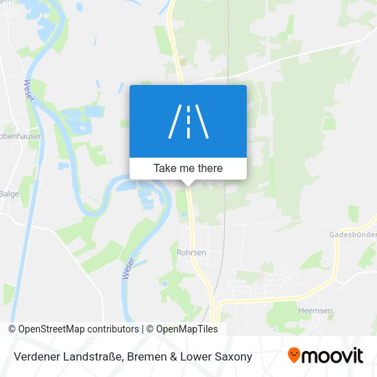 Verdener Landstraße map