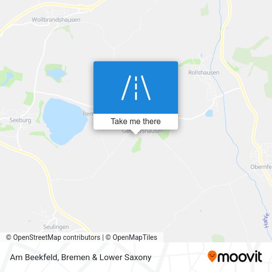 Am Beekfeld map