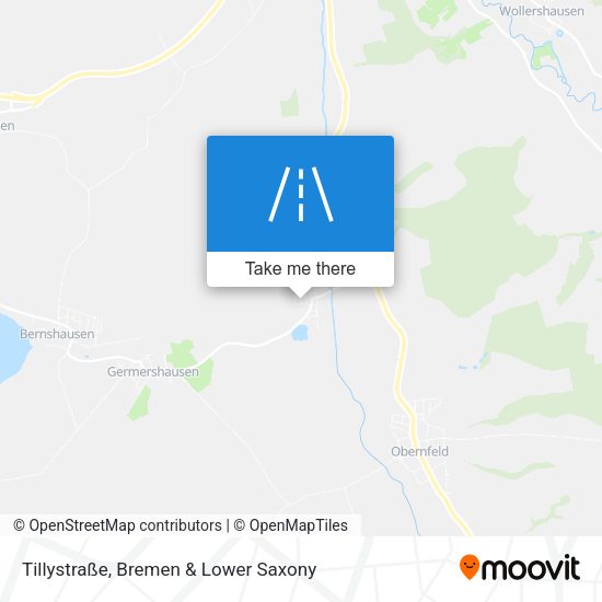 Tillystraße map