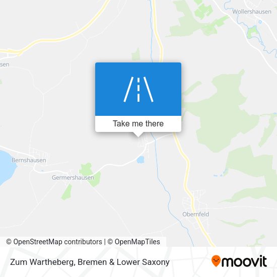 Zum Wartheberg map