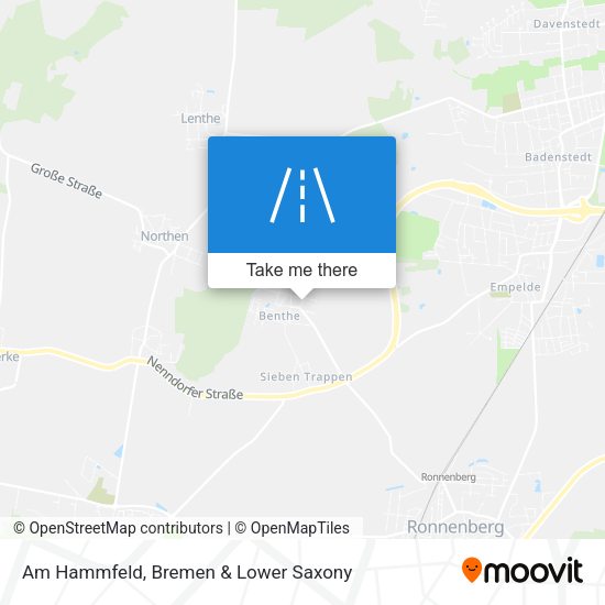 Am Hammfeld map