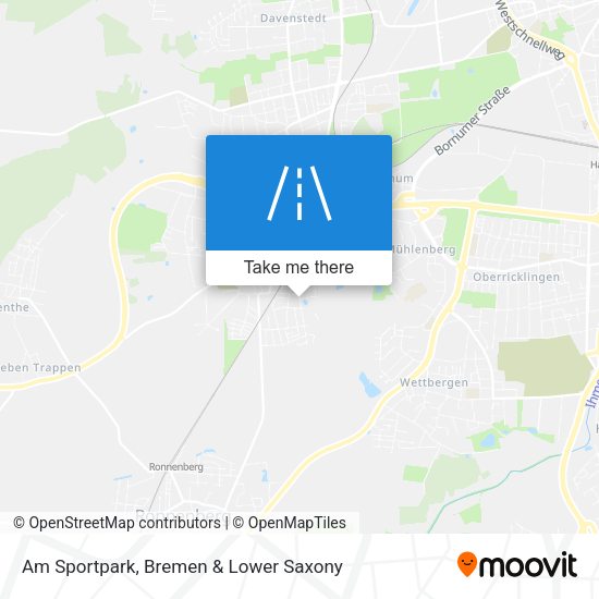Am Sportpark map