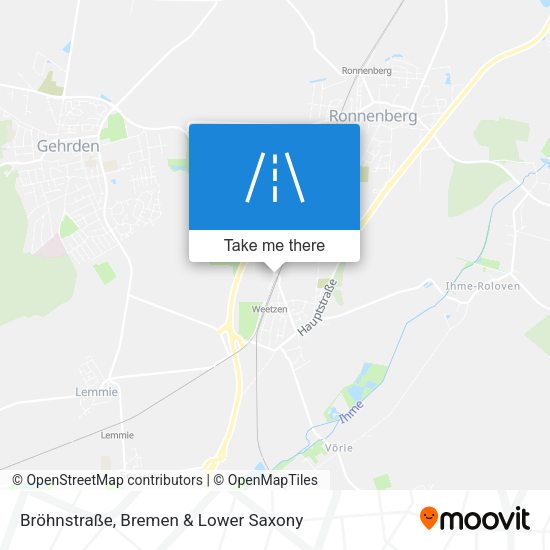 Bröhnstraße map