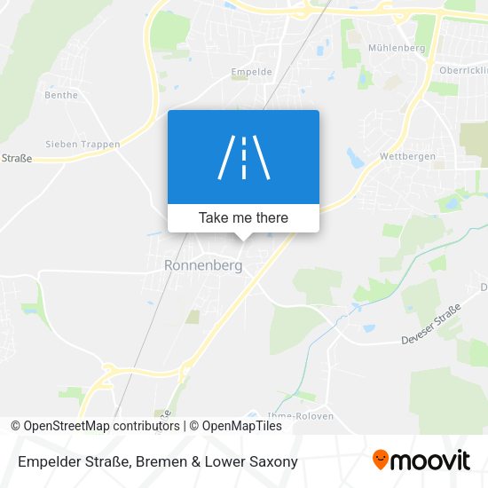 Empelder Straße map