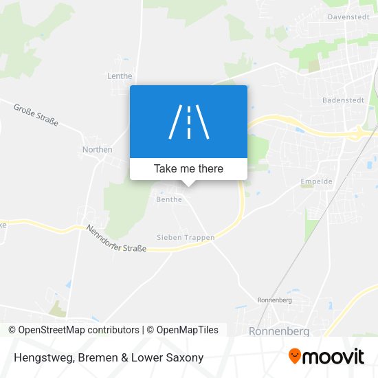 Hengstweg map