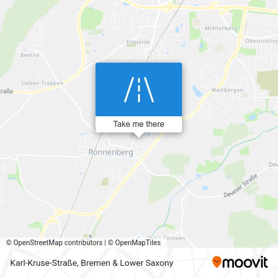Karl-Kruse-Straße map