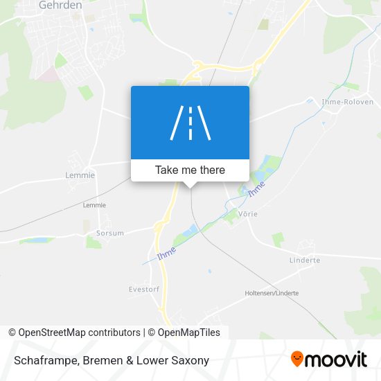 Schaframpe map